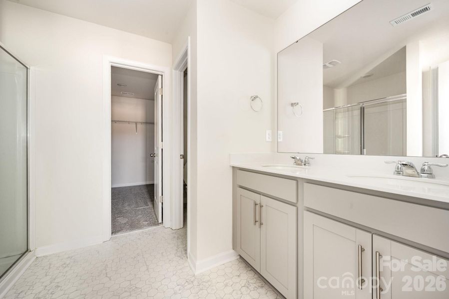 Furnished interior view inside a new home in Secrest Commons, Monroe (Image 10).