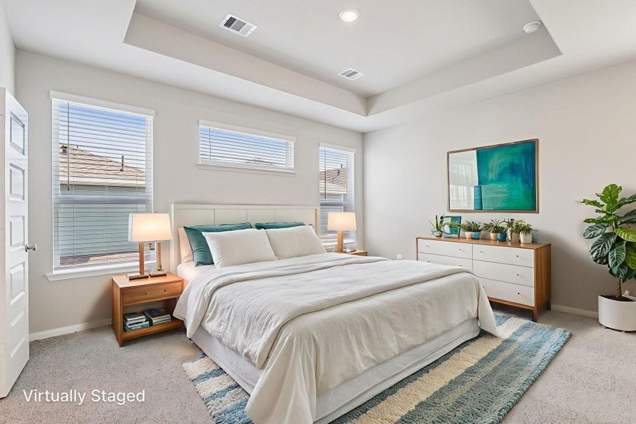 Furnished interior view inside a new home in Kemah Crossing - Luxe Series, Kemah (Image 12). Furnished interior view inside a new home in Kemah Crossing - Luxe Series, Kemah (Image 12).