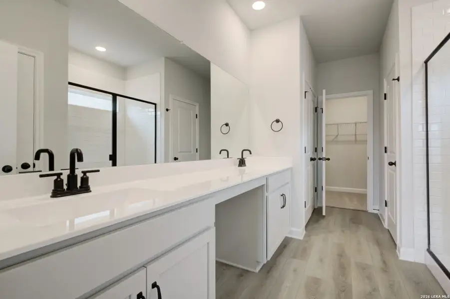 Furnished interior view inside a new home in The Wilder, Adkins (Image 4).
