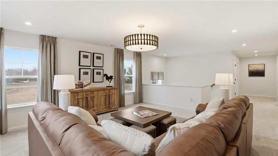 Furnished interior view inside a new home in , Dawsonville (Image 44).