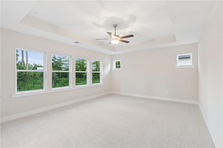 Spacious, unfurnished interior of a new home in Settingdown Farms, Cumming (Image 18).