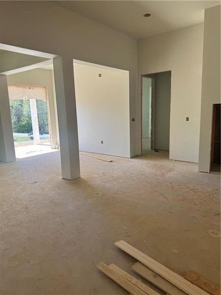 In-progress construction of a new home in , Clarkesville, GA (Image 5).