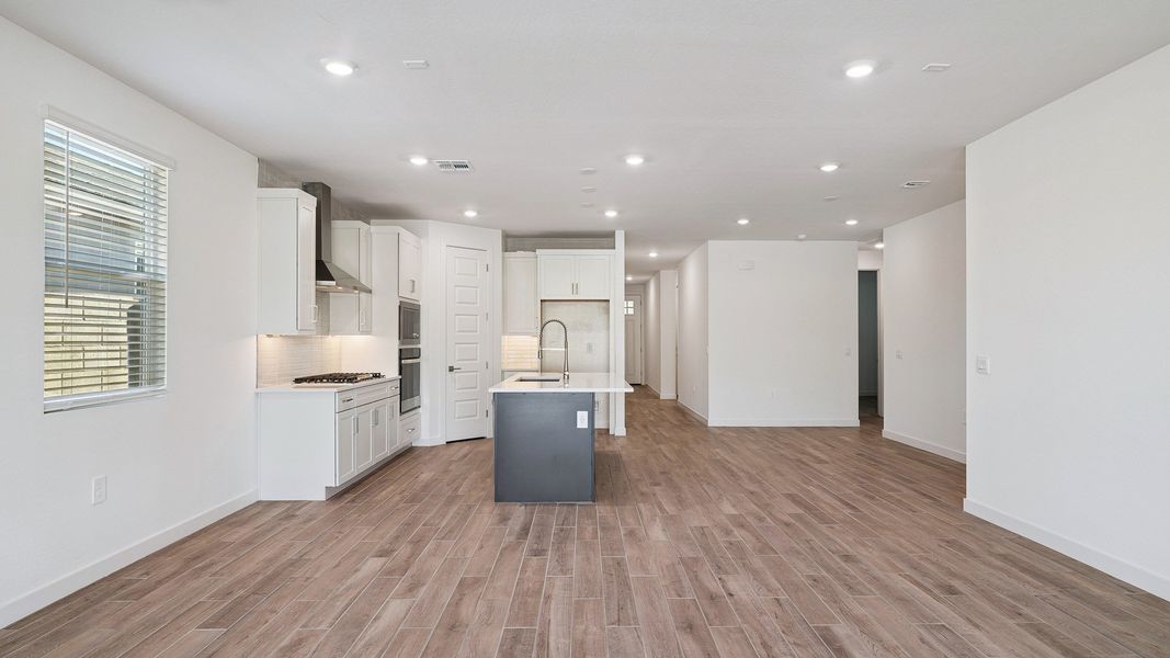 Representative unfurnished interior of a home built from the Hayden by D.R. Horton in The Ridge at Stone Butte, Phoenix (Image 32).