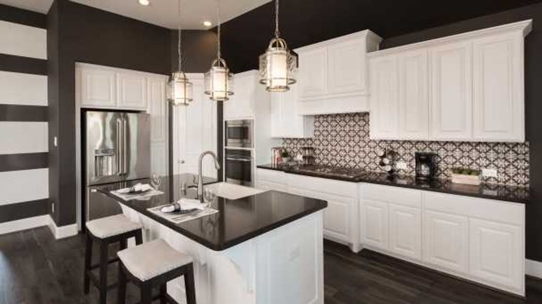 Image 3 representing the 204 Plan by Highland Homes in Sienna, Missouri City, TX.