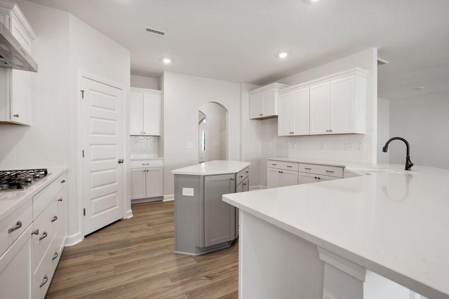 Furnished interior view inside a new home in Georgias Landing, Raleigh (Image 9).
