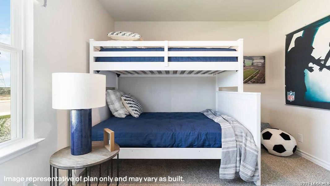 Furnished interior view inside a new home in The Birch at Spencer Ranch, Boerne (Image 5).