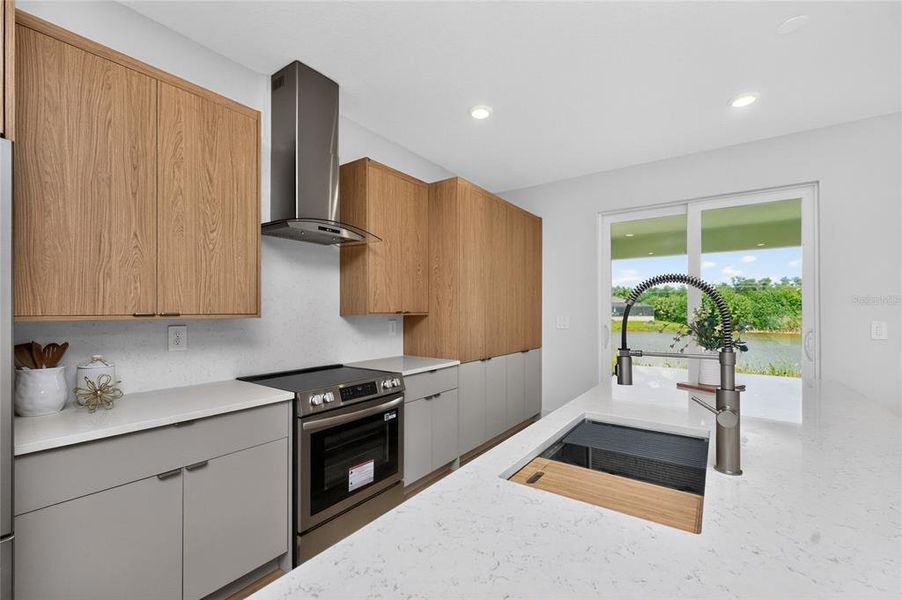 Furnished interior view inside a new home in , Rotonda West (Image 7).