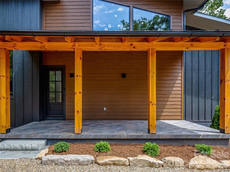 Exterior details and patio area of a home in , Marion (Image 14). Exterior details and patio area of a home in , Marion (Image 14).