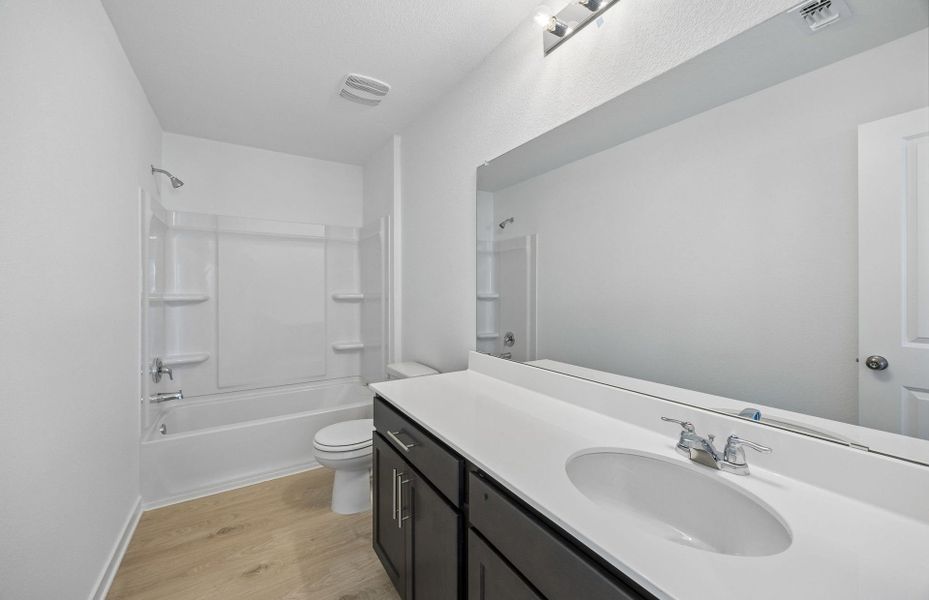 Furnished interior view inside a new home in Sonterra, Jarrell (Image 10). Furnished interior view inside a new home in Sonterra, Jarrell (Image 10).