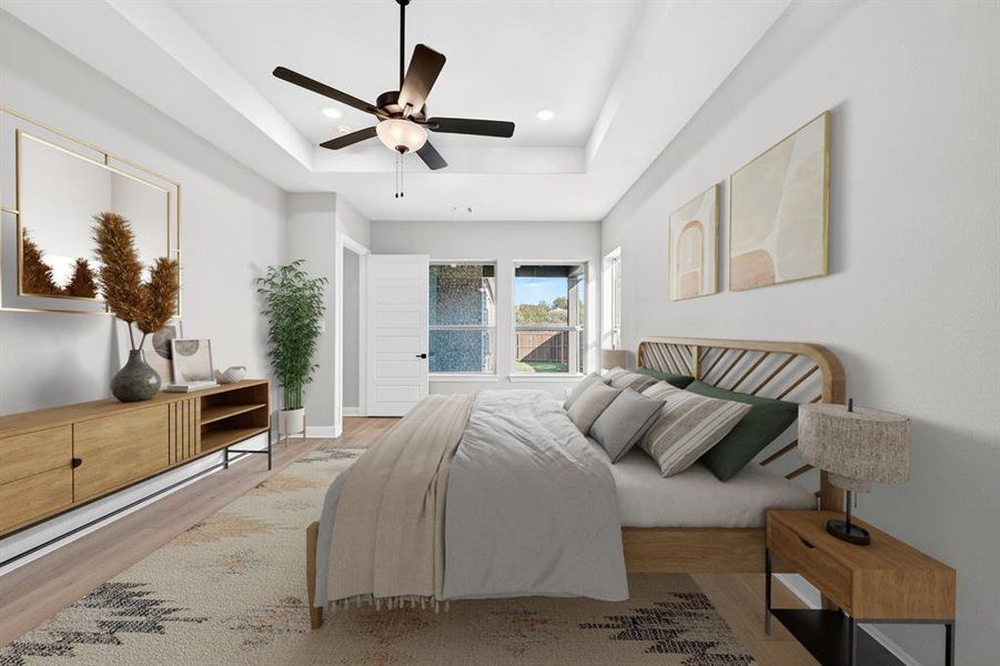 Furnished interior view inside a new home in Elements at Viridian - Signature Series, Arlington (Image 5).