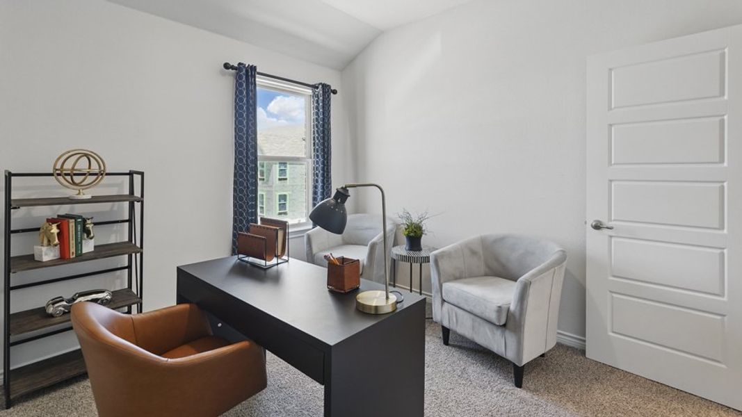 Representative furnished interior of a home built from the Adams by D.R. Horton in Liberty Crossing, Royse City (Image 37). Representative furnished interior of a home built from the Adams by D.R. Horton in Liberty Crossing, Royse City (Image 37).