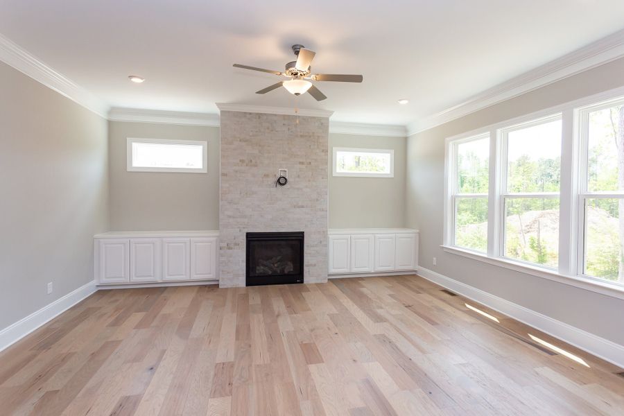 Representative unfurnished interior of a home built from the Statesville by Caruso Homes in Sauls Landing, Zebulon (Image 94). Representative unfurnished interior of a home built from the Statesville by Caruso Homes in Sauls Landing, Zebulon (Image 94).