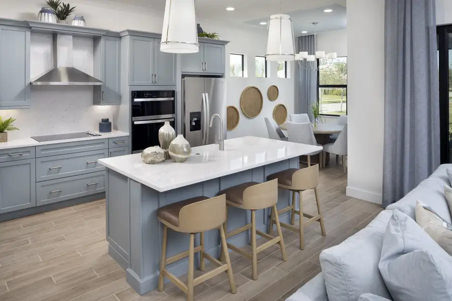 Representative furnished interior of a home built from the Sycamore by Minto Communities in Westlake, Loxahatchee (Image 10).