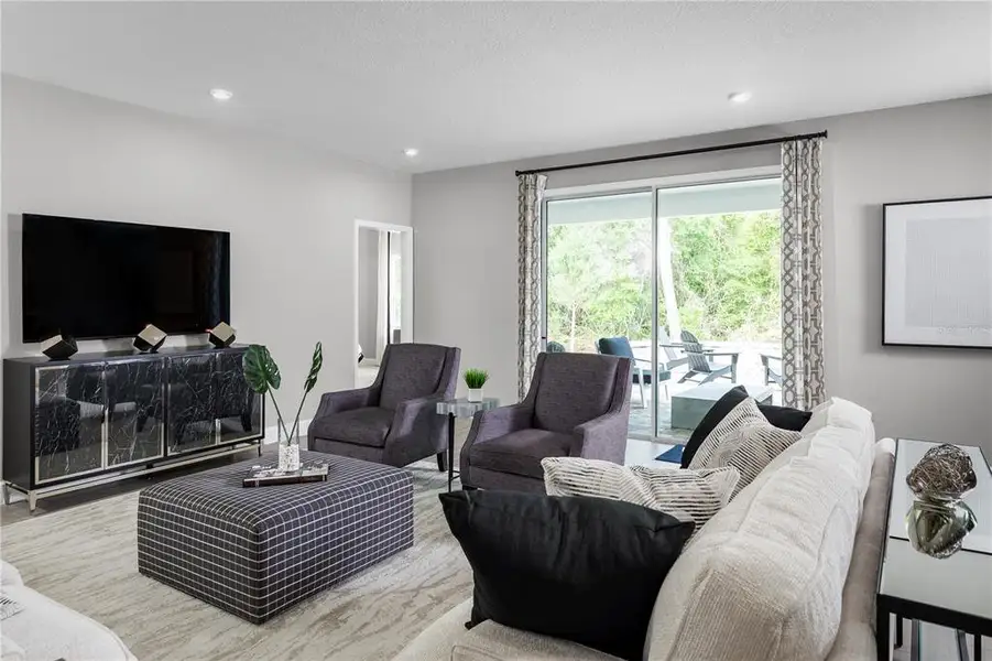 Furnished interior view inside a new home in Morningside Reserve, Leesburg (Image 18). Furnished interior view inside a new home in Morningside Reserve, Leesburg (Image 18).