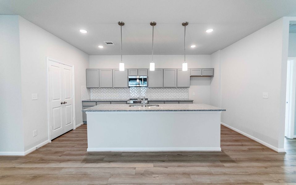 Furnished interior view inside a new home in Grande Estates, Bertram (Image 5). Furnished interior view inside a new home in Grande Estates, Bertram (Image 5).