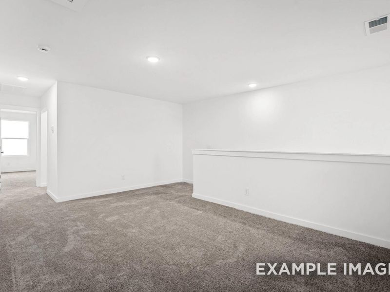 Representative unfurnished interior of a home built from the The Grayson A by Davidson Homes LLC in Sage Farms, White House (Image 34).