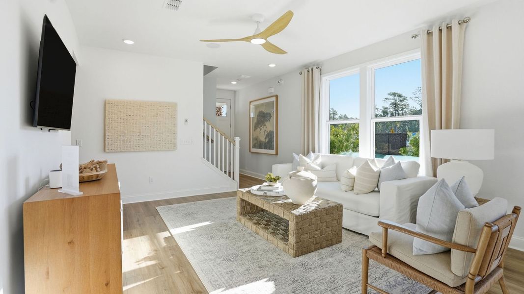 Representative furnished interior of a home built from the Compass by Del Webb in Del Webb Point Hope, Charleston (Image 6).