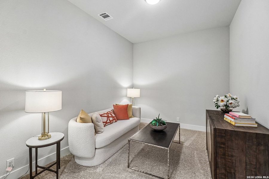Furnished interior view inside a new home in Homestead, Schertz (Image 11).