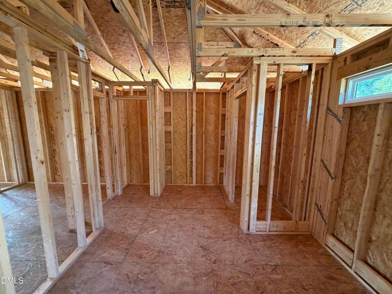 In-progress construction of a new home in Wendell Ridge, Wendell, NC (Image 31).