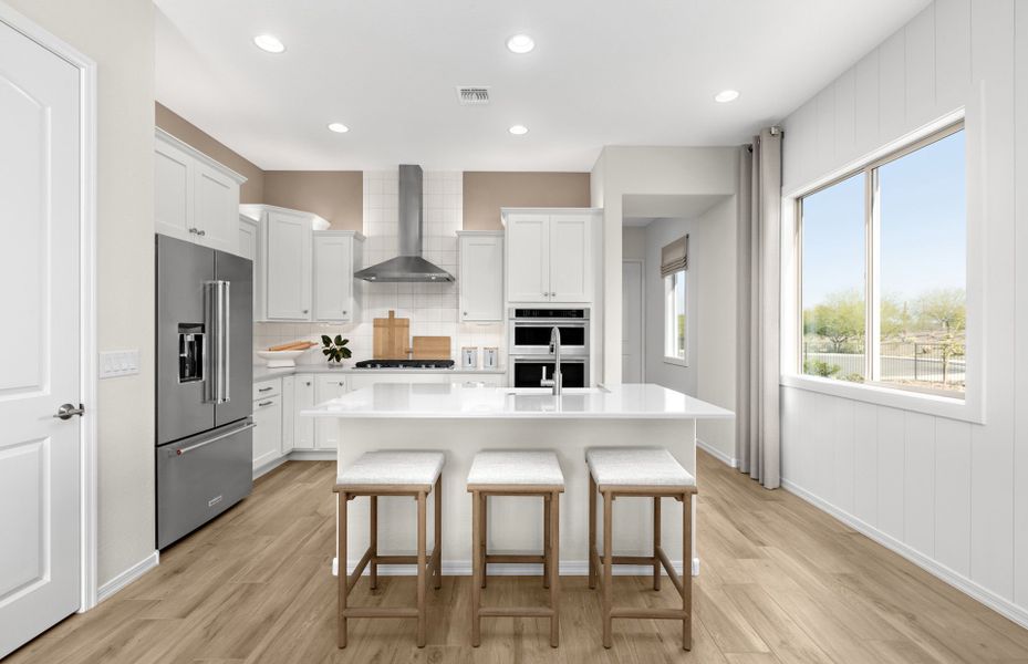 Representative furnished interior of a home built from the Kinsey by Del Webb in Sun City Festival, Buckeye (Image 7).