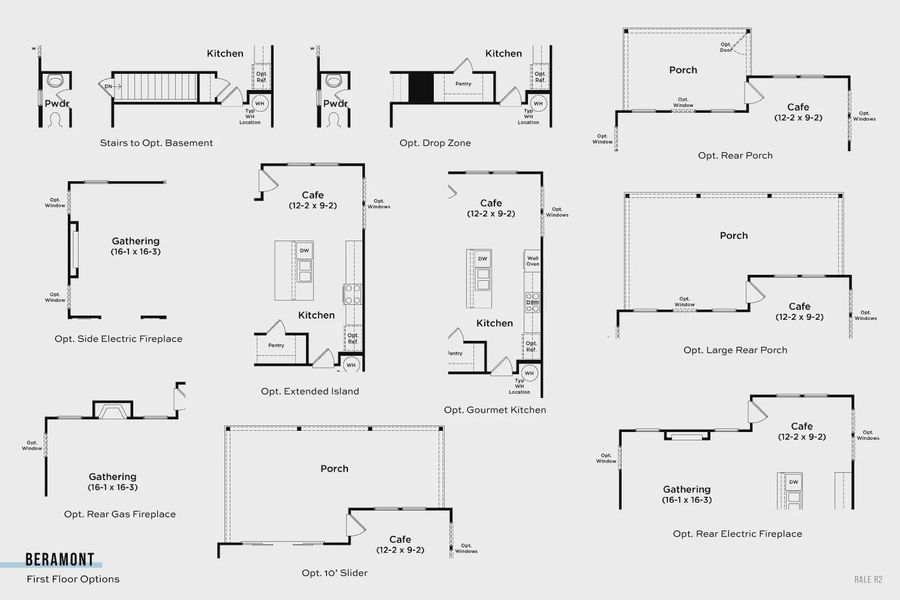 2D floor plan layout of this home in Chandler Run, Durham, NC (Image 3).