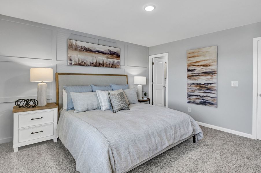 Representative furnished interior of a home built from the Jarrod by Veranda Homes in Trenton Place, Roebuck (Image 40).