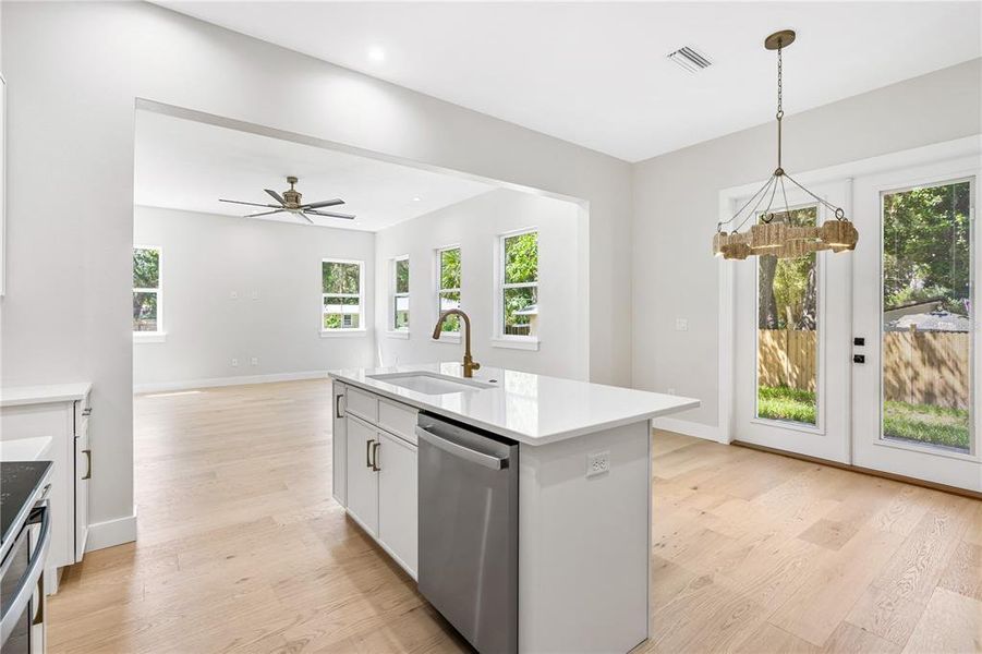 Furnished interior view inside a new home in , Palm Coast (Image 19).
