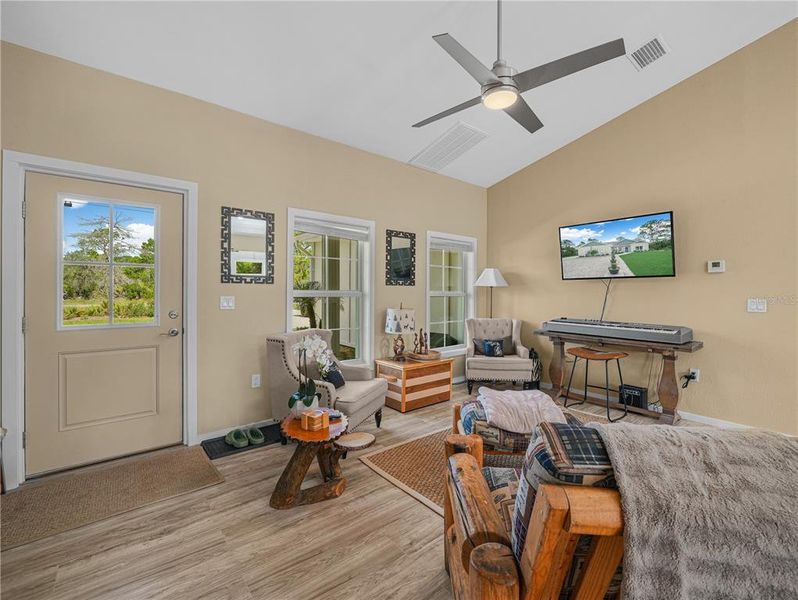 Furnished interior view inside a new home in , Sebring (Image 12).