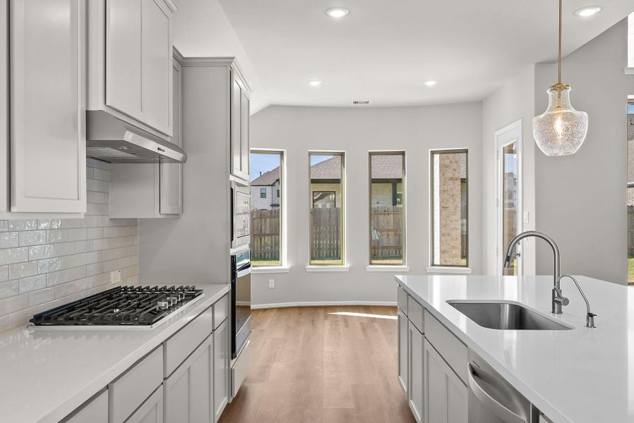 Furnished interior view inside a new home in , Conroe (Image 9).