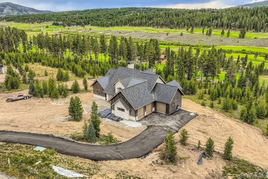 Front exterior of a new home in , Tabernash, CO, highlighting curb appeal (Image 2). Front exterior of a new home in , Tabernash, CO, highlighting curb appeal (Image 2).