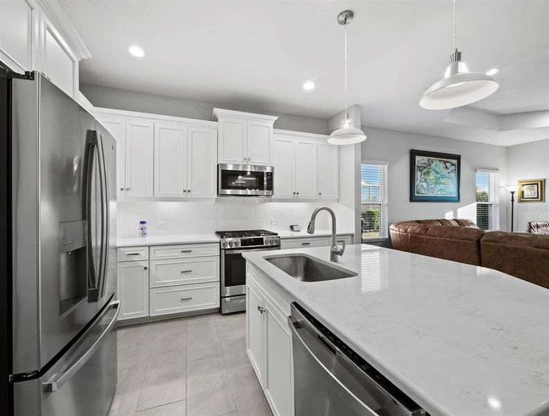Furnished interior view inside a new home in , Sarasota (Image 6).