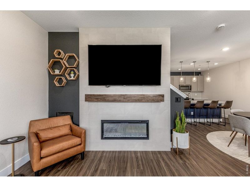 Furnished interior view inside a new home in , Denver (Image 5).