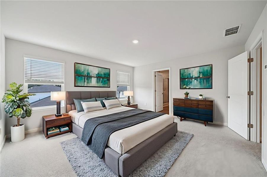 Furnished interior view inside a new home in Martin Springs - Reserve Series, Lawrenceville (Image 8).