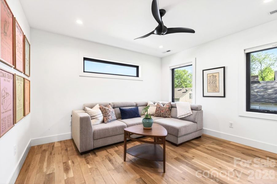 Third Bedroom Currently Used as Media Room