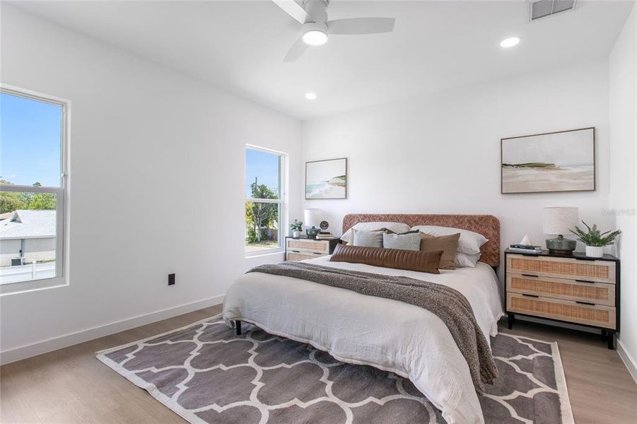Furnished interior view inside a new home in , St. Petersburg (Image 5).