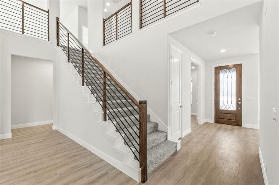 Spacious, unfurnished interior of a new home in Ridgepoint, Midlothian (Image 34). Spacious, unfurnished interior of a new home in Ridgepoint, Midlothian (Image 34).