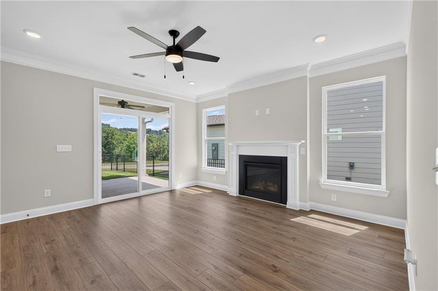 Spacious, unfurnished interior of a new home in Marble Tree, Ball Ground (Image 38).