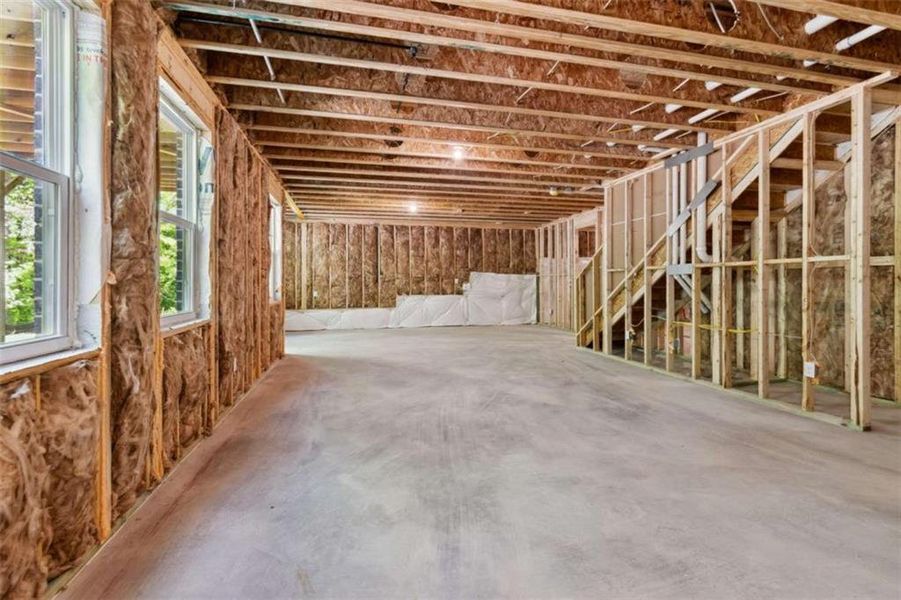 In-progress construction of a new home in The Paddocks at Doc Hughes, Buford, GA (Image 36). In-progress construction of a new home in The Paddocks at Doc Hughes, Buford, GA (Image 36).