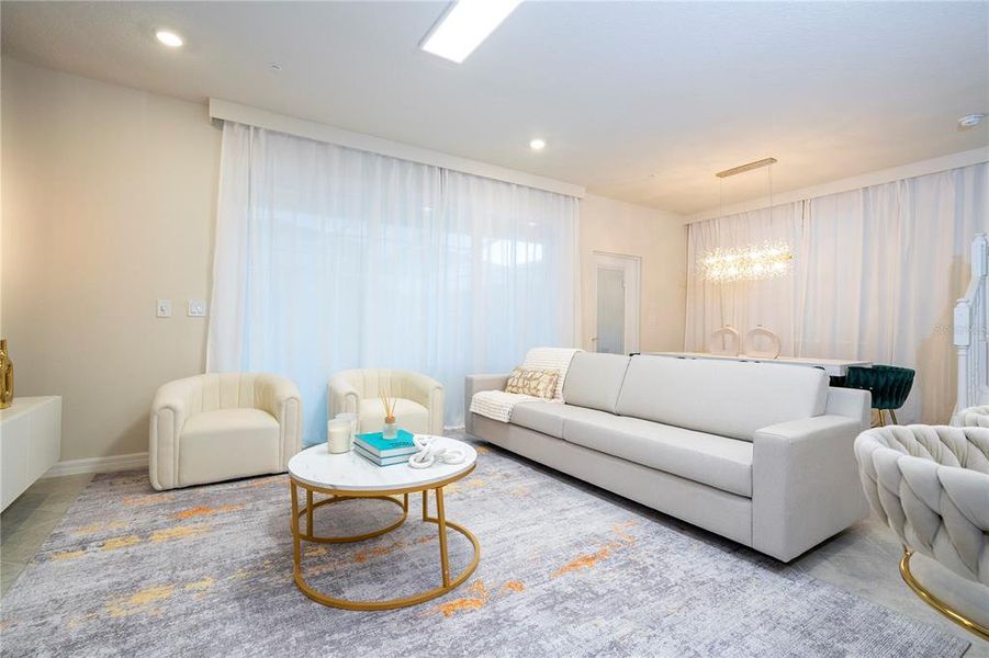 Furnished interior view inside a new home in Windsor Cay Resort, Clermont (Image 10).