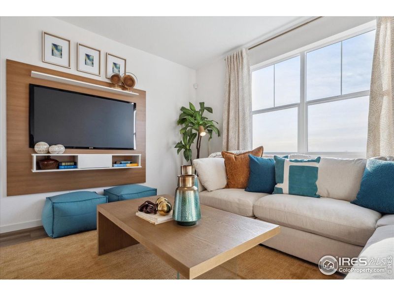 Furnished interior view inside a new home in Brighton Crossing, Brighton (Image 25).