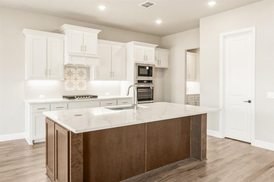 Furnished interior view inside a new home in Timberbrook, Justin (Image 7).