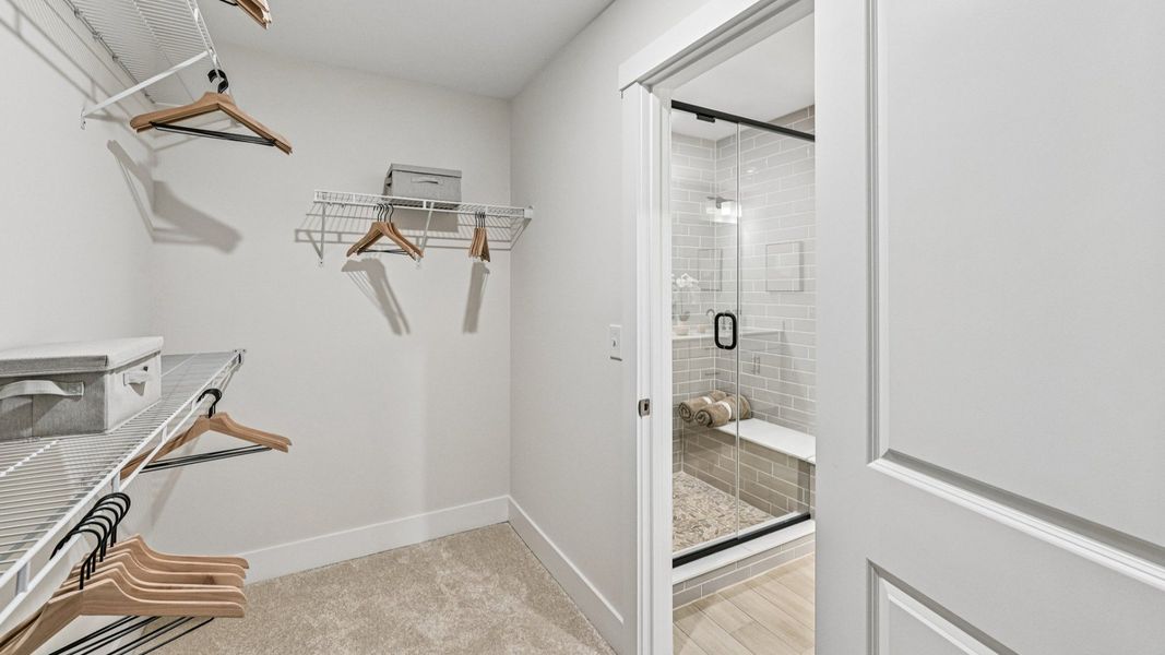 The Jordan Plan by DRB Homes in Lakeside Glen York SC - Walk-in Closet