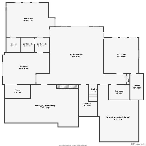 2D floor plan layout of this home in , Kiowa, CO (Image 6).