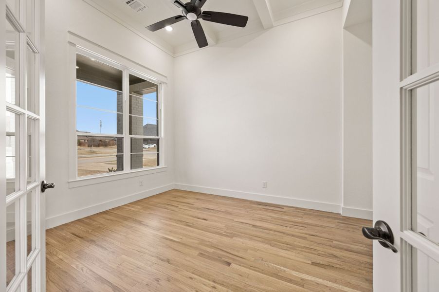 Spacious, unfurnished interior of a new home in NorthGlen, Haslet (Image 23). Spacious, unfurnished interior of a new home in NorthGlen, Haslet (Image 23).
