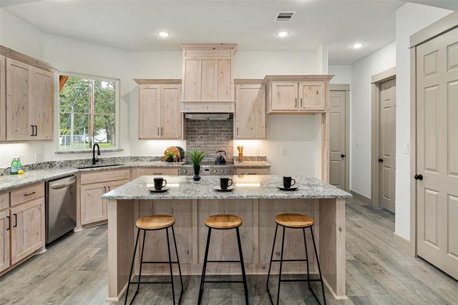 Furnished interior view inside a new home in , Star Harbor (Image 24).