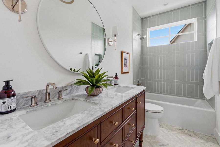 Furnished interior view inside a new home in , Austin (Image 18).