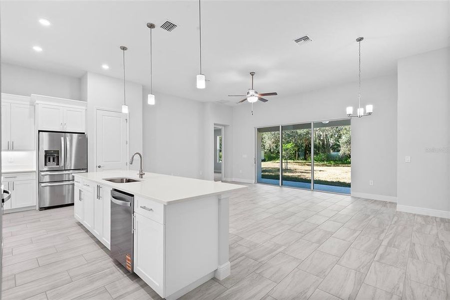 Furnished interior view inside a new home in , Sanford (Image 5). Furnished interior view inside a new home in , Sanford (Image 5).