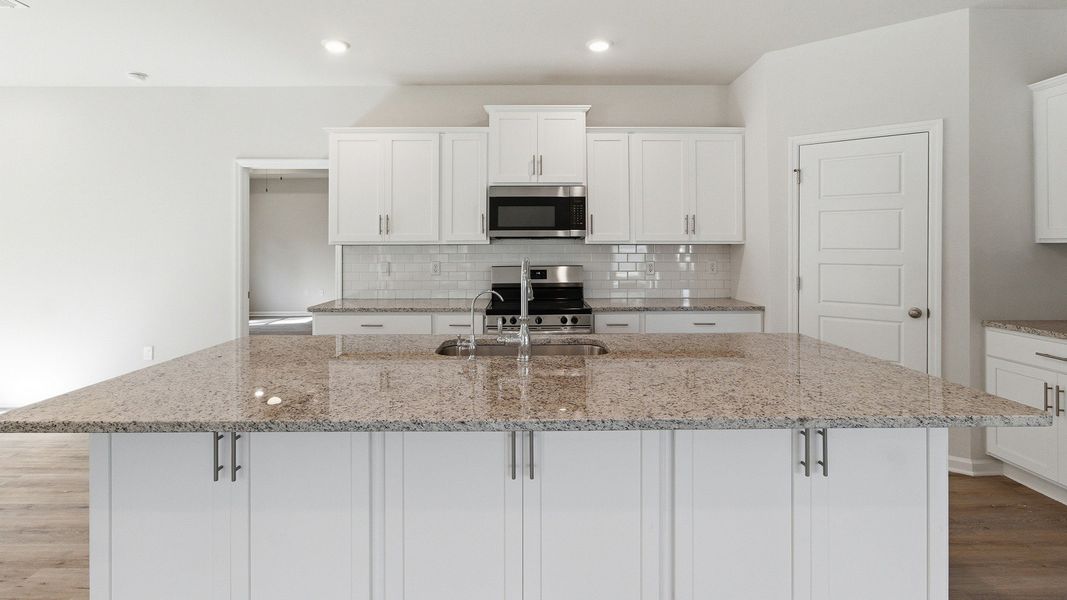 Furnished interior view inside a new home in Greystone, Crawfordville (Image 8).