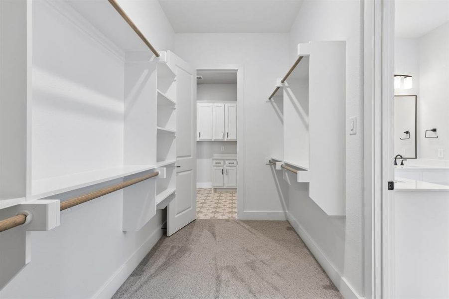 Furnished interior view inside a new home in Painted Tree Lakeside, McKinney (Image 10).
