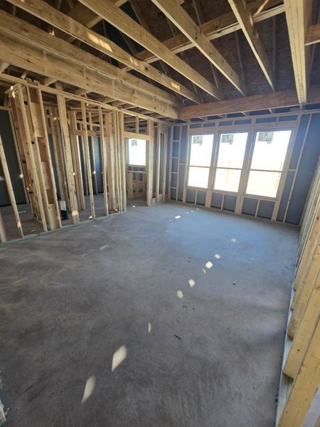 In-progress construction of a new home in Morningstar, Aledo, TX (Image 6).